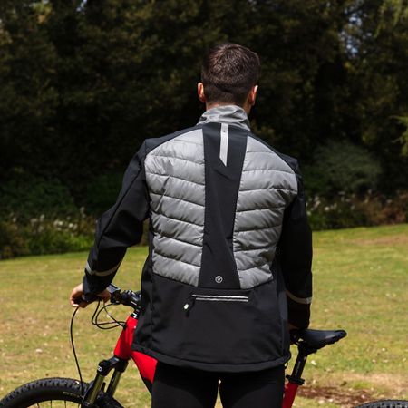 REFLECT 360 PLATIUM Herren-Loftjacke / reflective/black / S