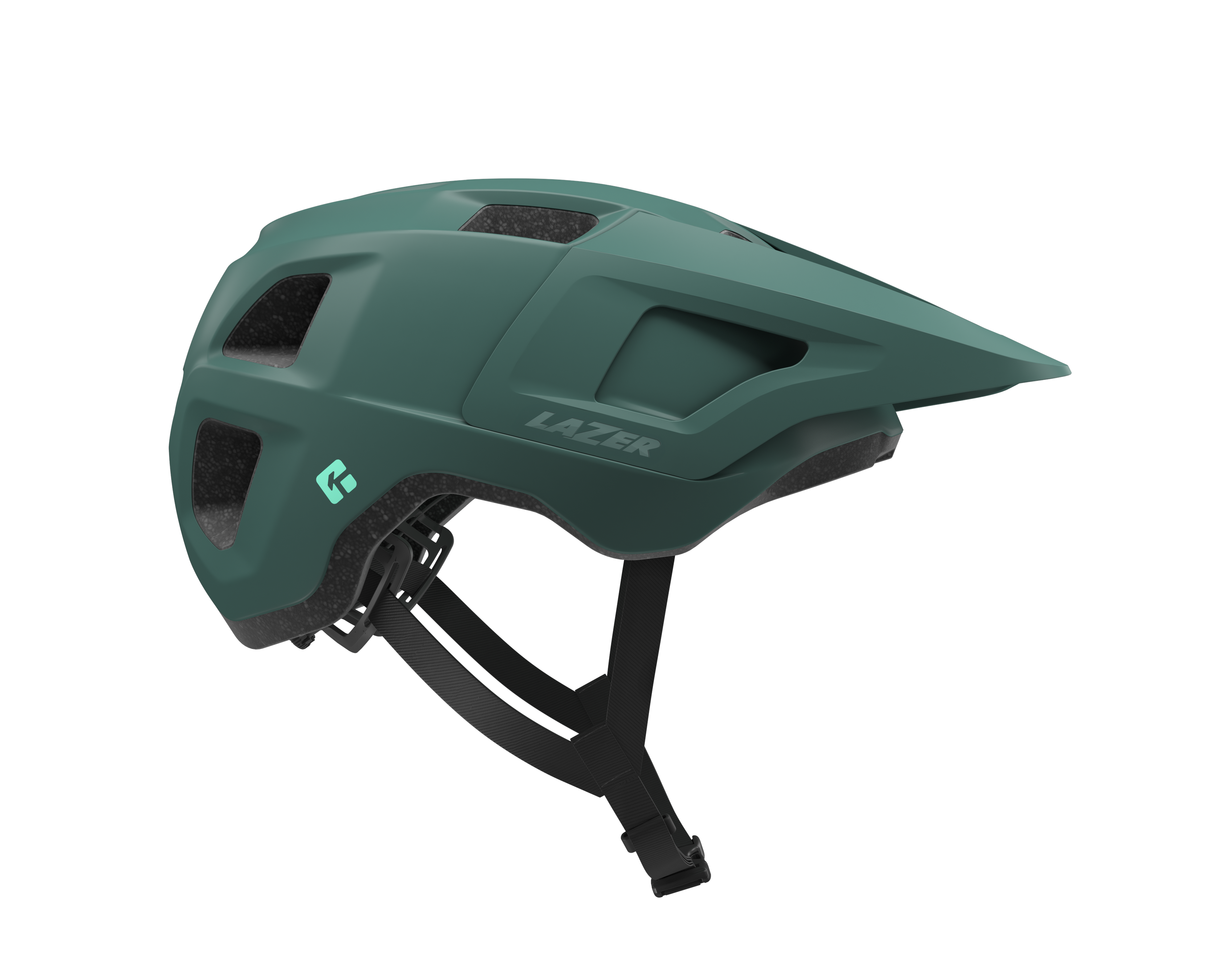 LAZER Unisex MTB Lupo KinetiCore Helm / sage green