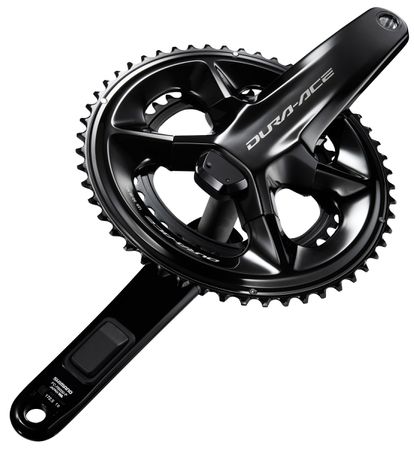 Kettenradgarnitur Dura-Ace FC-R9200-P mit Leistungsmesser / Schwarz / 175 mm, 54x40, 774 g, Box