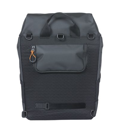 Miles Tarpaulin Fahrradrucksack / schwarz/orange