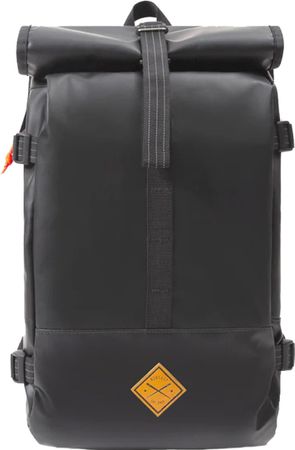 Rolltop Backpack / schwarz / 26 x 15 x 45 cm, 22 l