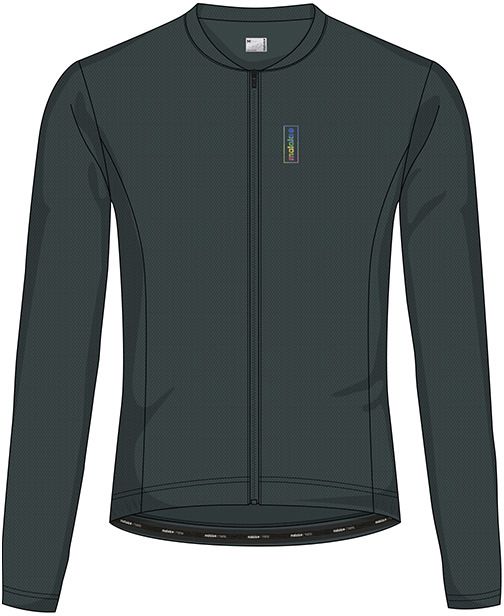 KALZASM Herren-Langarmtrikot / mountain pine / L