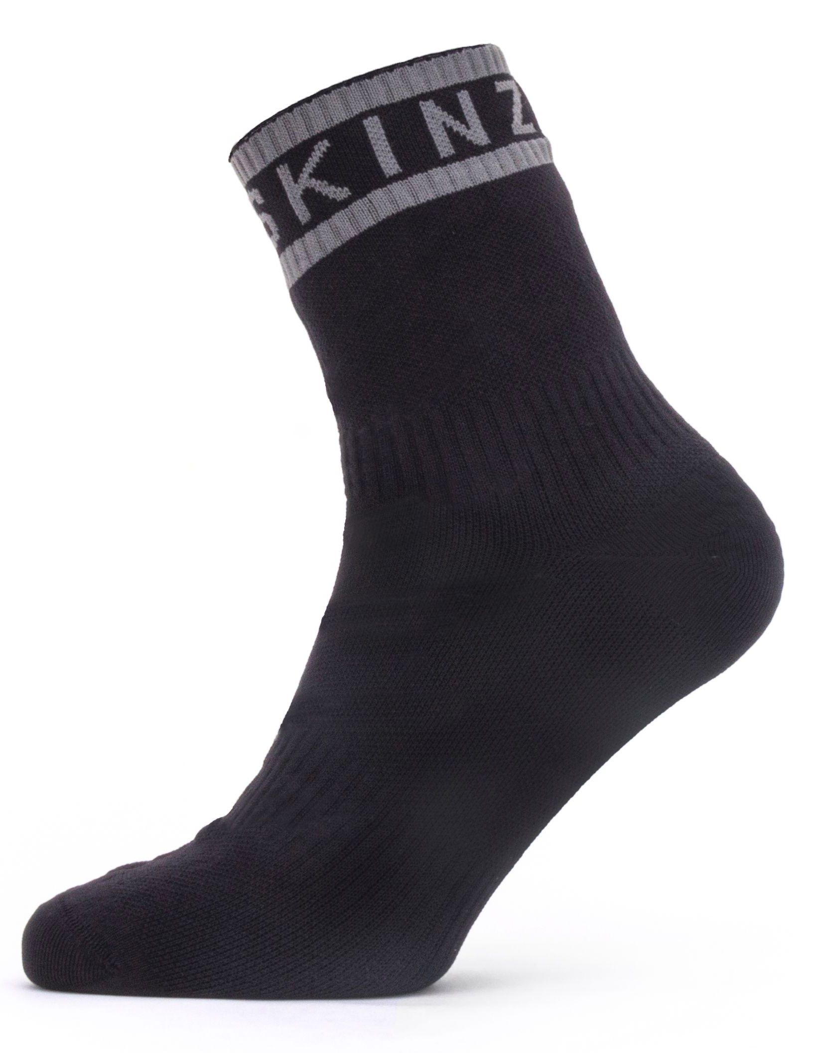 MAUTBY WARM WEATHER ANKLE wasserdichte Socken / black grey / XL=47-49