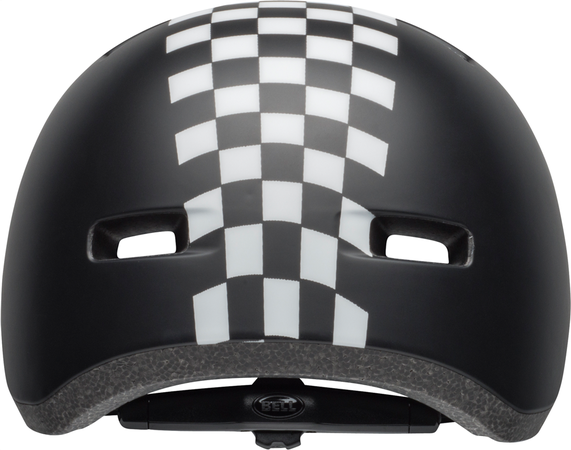 Lil Ripper Helmet / matte black/white checkers / XS