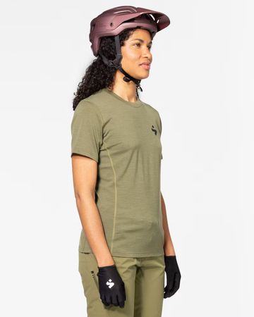 Sweet Protection Hunter Merino SS Jersey W / woodland green / S
