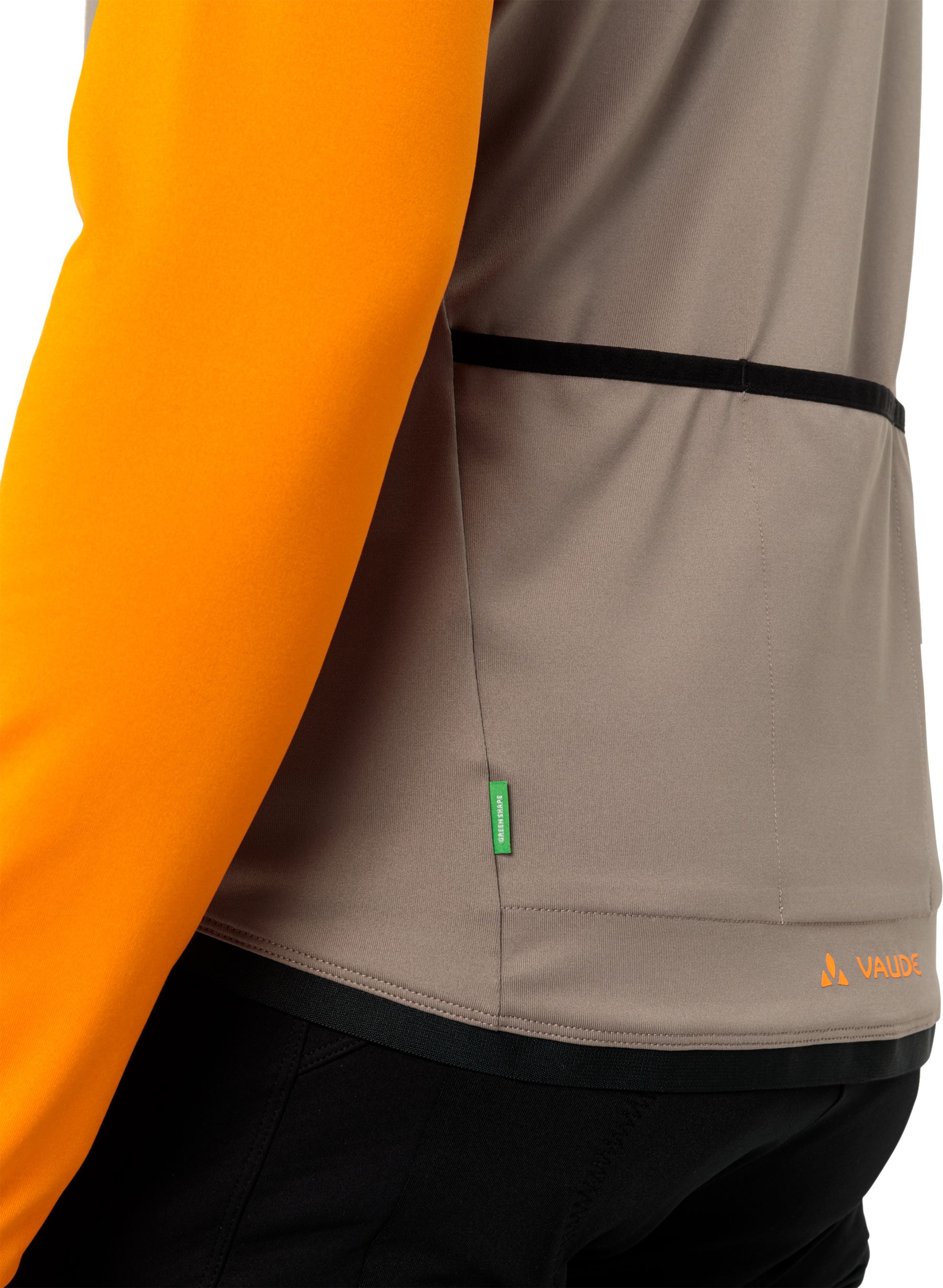 POSTA Herren-Thermo-Langarmtrikot / kurkuma / M