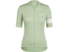 CORE Damen-Kurzarmtrikot / reseda/white alyssum / M