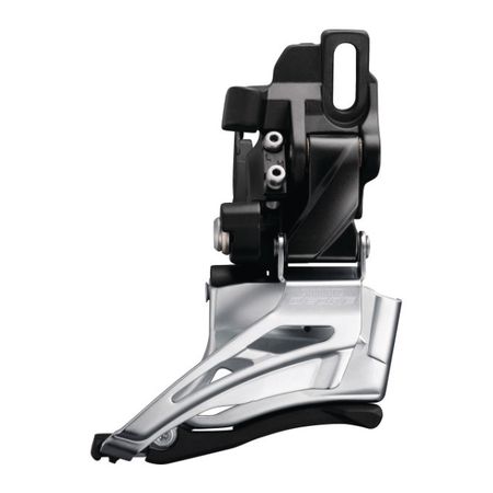 Umwerfer Deore FD-M6025 Double 10-Gang Dual-Pull / schwarz / 28-34mm