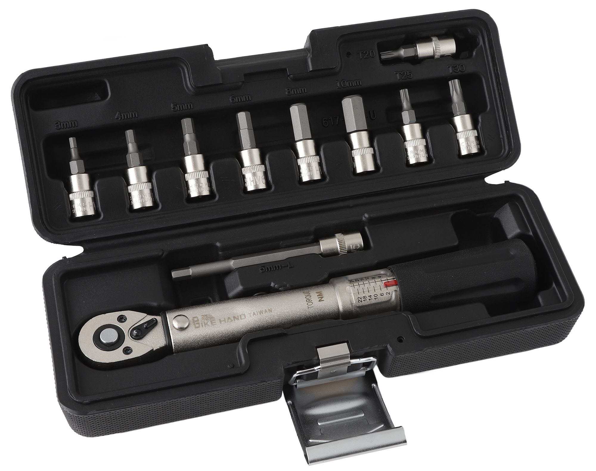 TORQUE SET Drehmomentschlüssel 2-24Nm / silber / 2-24NM