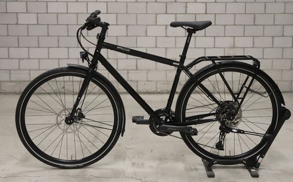 AMBER ROAD SELECT 3.1 Tourenvelo / schwarz glänzend / L