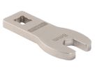 KRÄHENFUSS 8mm für Knarren-Adapter 1/4" / silber