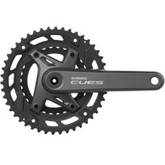Kettenradgarnitur Cues FC-U6000 Double 9/10/11-Gang / schwarz / 170 mm, 46x30, 48.8, nein, kompatibel