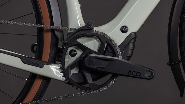 NUROAD HYBRID C:62 RACE FE E-Gravelbike / reedbeige / XS