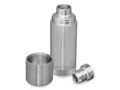 TKPro Thermosflasche 750ml mit Deckel / brushed stainless / 7.5DL
