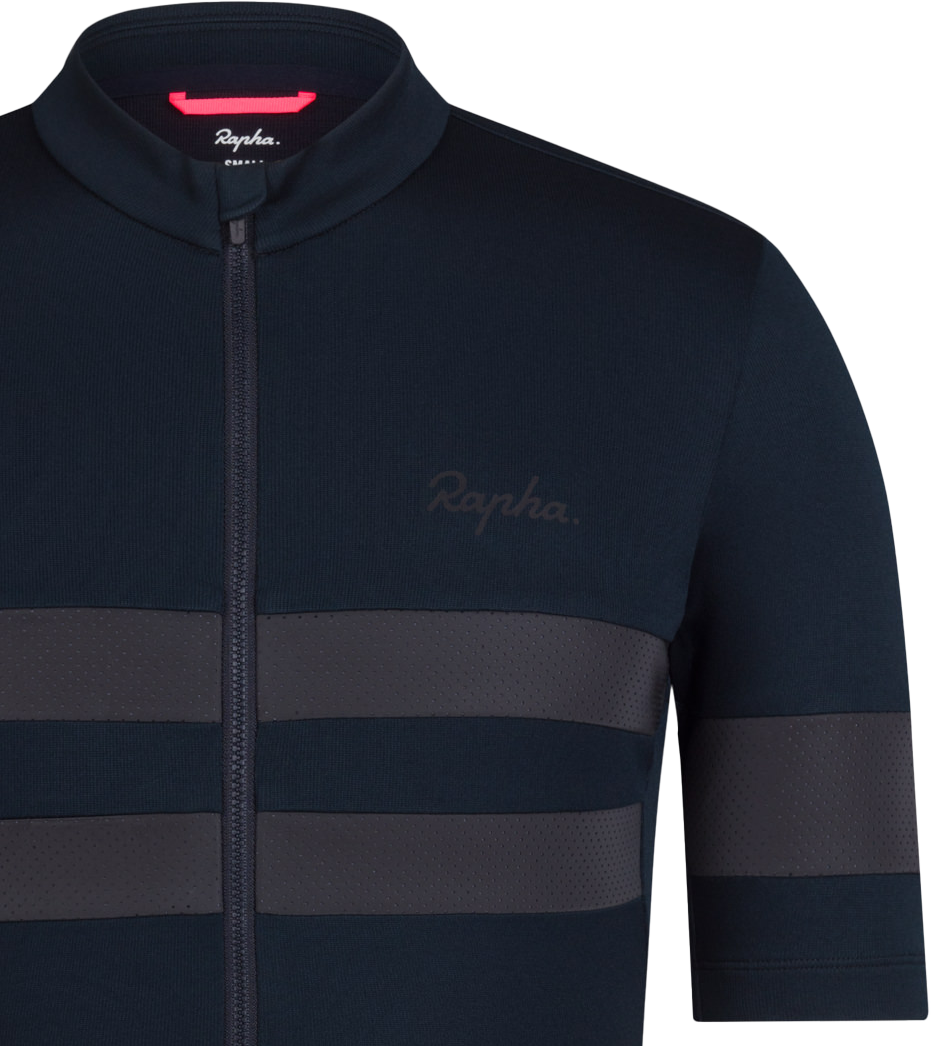 BREVET Herren-Kurzarmtrikot / black/black / L