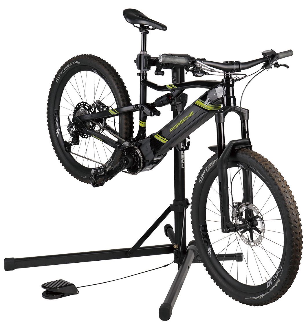 PREPSTAND E-UP PRO Montageständer mit Hebehilfe / black