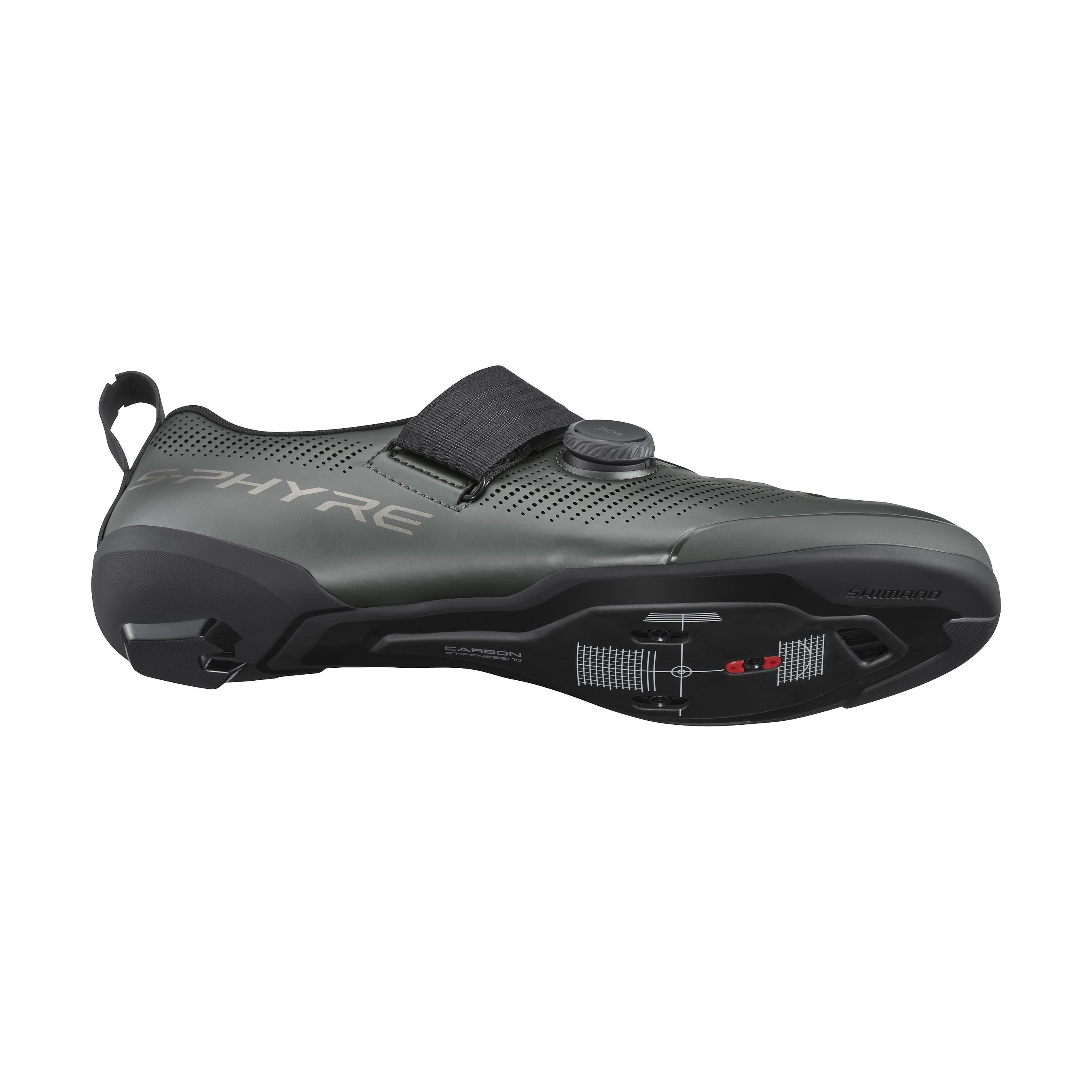 Men Tri SH-TR9 Schuh SPD- SL / matte gunmetal / 36
