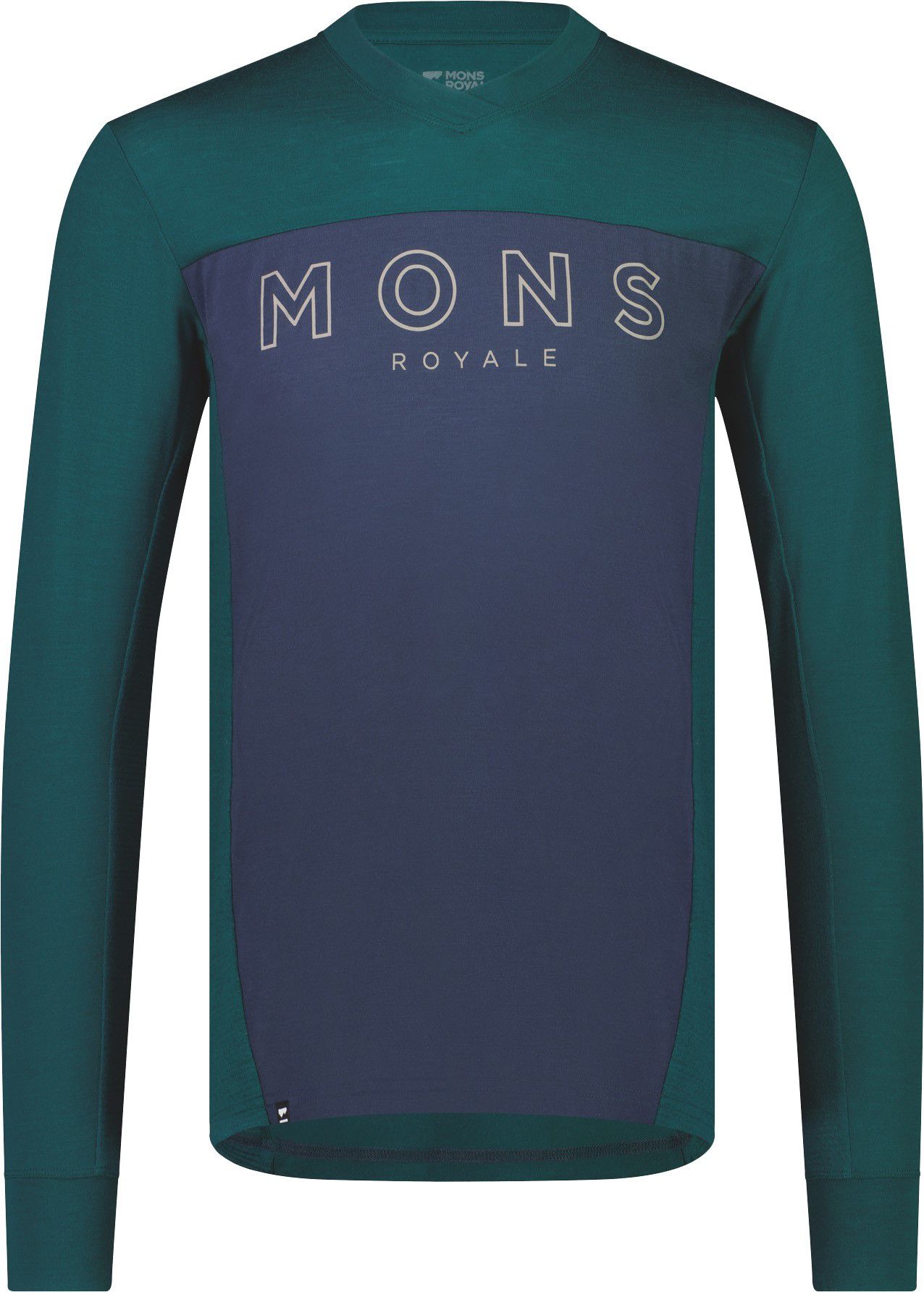 REDWOOD ENDURO Herren-Langarmshirt / evergreen/midnight / L
