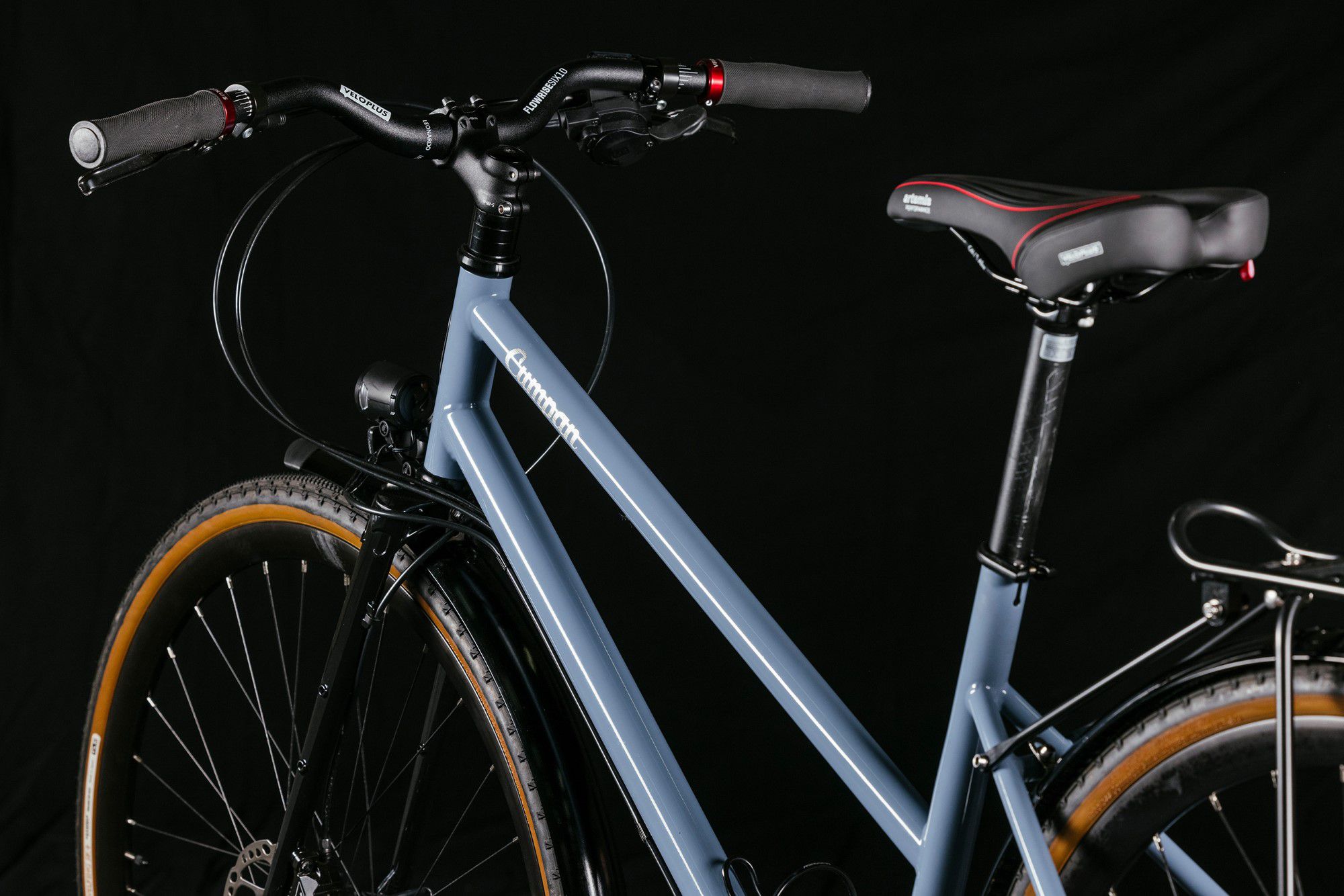 CUMPAN PATRUN T City- und Alltagsvelo / taubenblau / S