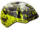 LAZER Kids Nutz KinetiCore Helm / black flash yellow