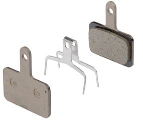 SHIMANO B01S Bremsbelag Kunstharz, Trägerplatte Stahl für DEORE, ACERA u.a. / ORGANISCH