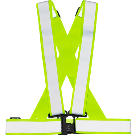 CROSS BELT reflektierender Gurt / fluo gelb
