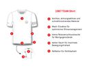 1987 TEAM Damen-Kurzarmshirt / dunkelblau / M