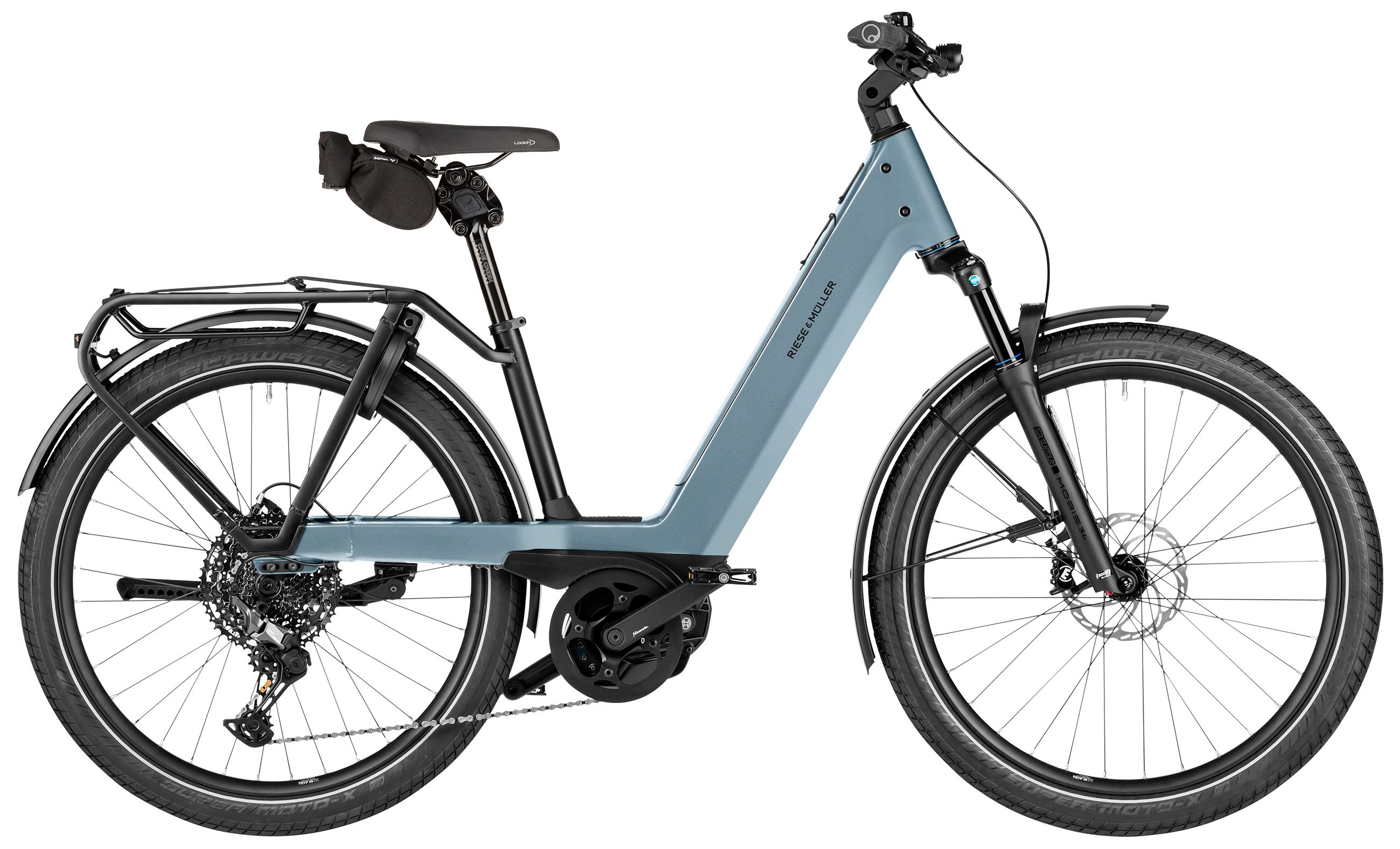 NEVO5 TOURING E-City- u. Alltagsvelo / Ice Blue / 40 CM