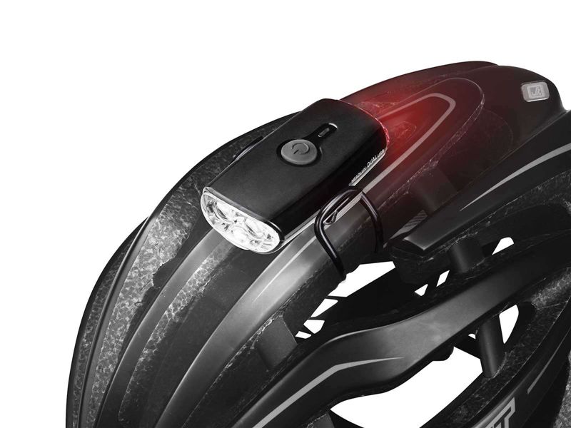 HEADLUX DUAL Helmlicht Scheinwerfer und Rücklicht / 140/10 Lumen, micro USB