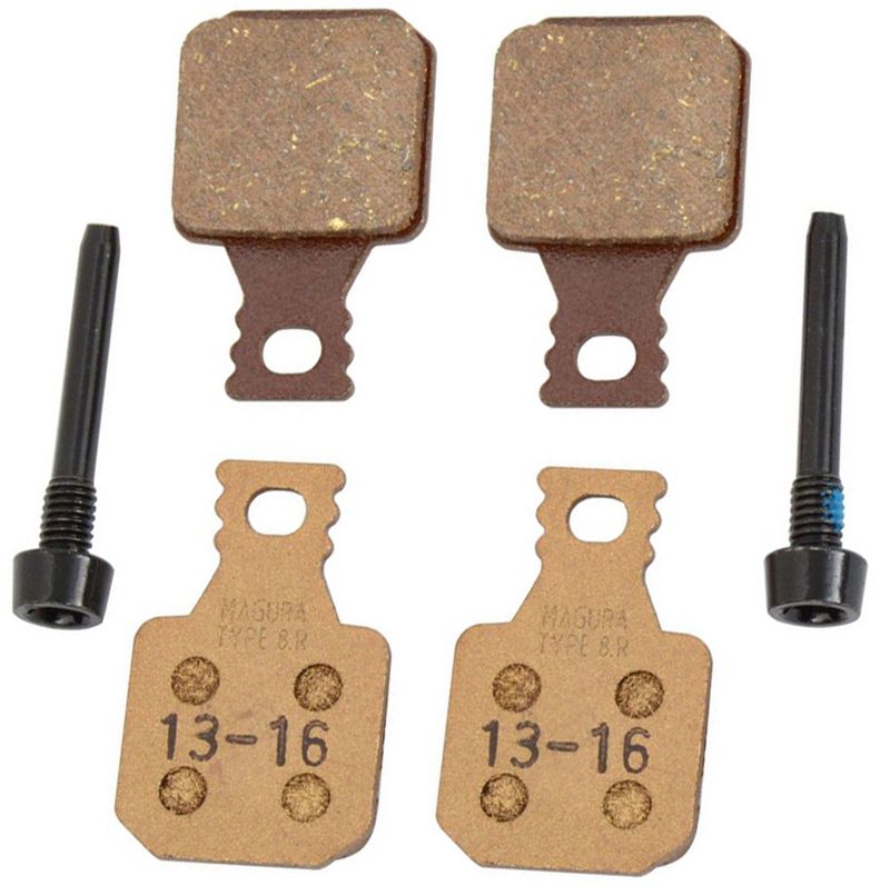 MT7/5 Bremsbelag für 4-Kolbenbremse, 8.R (4 Stk.) / beige / organisch weich