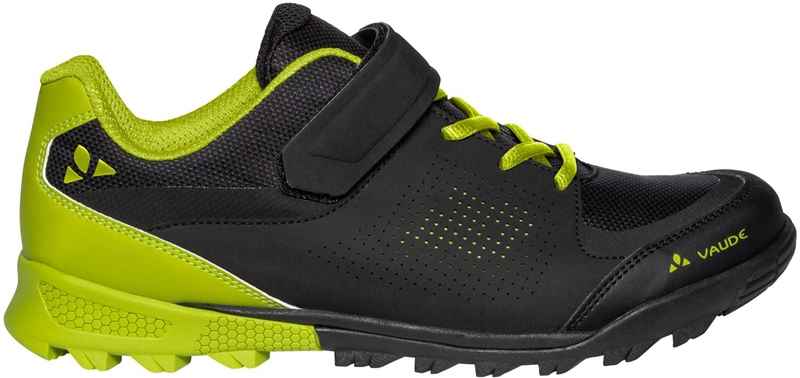DOWNIEVILLE LOW MTB-Schuhe, schwarz/grün, black/chute - Hauptansicht