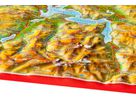 GEORELIEF ZENTRALSCHWEIZ 3D-Postkarte