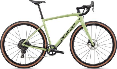 DIVERGE SPORT CARBON Gravelbike / limestone black chrome clean / 56 CM