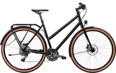 AMBER ROAD TRAPEZ SELECT 6.1 Tourenvelo / schwarz glanz / S