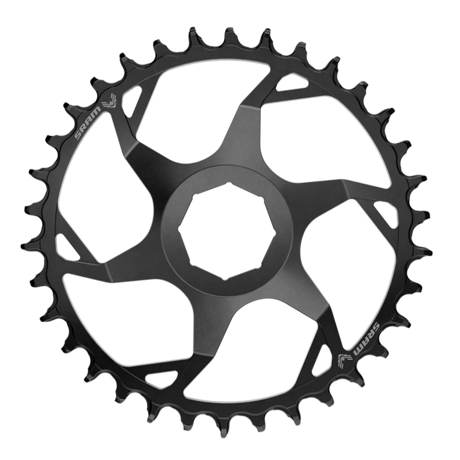 Chainring Eagle AXS Transmission Brose/SRAM DirectMount / black / 34T