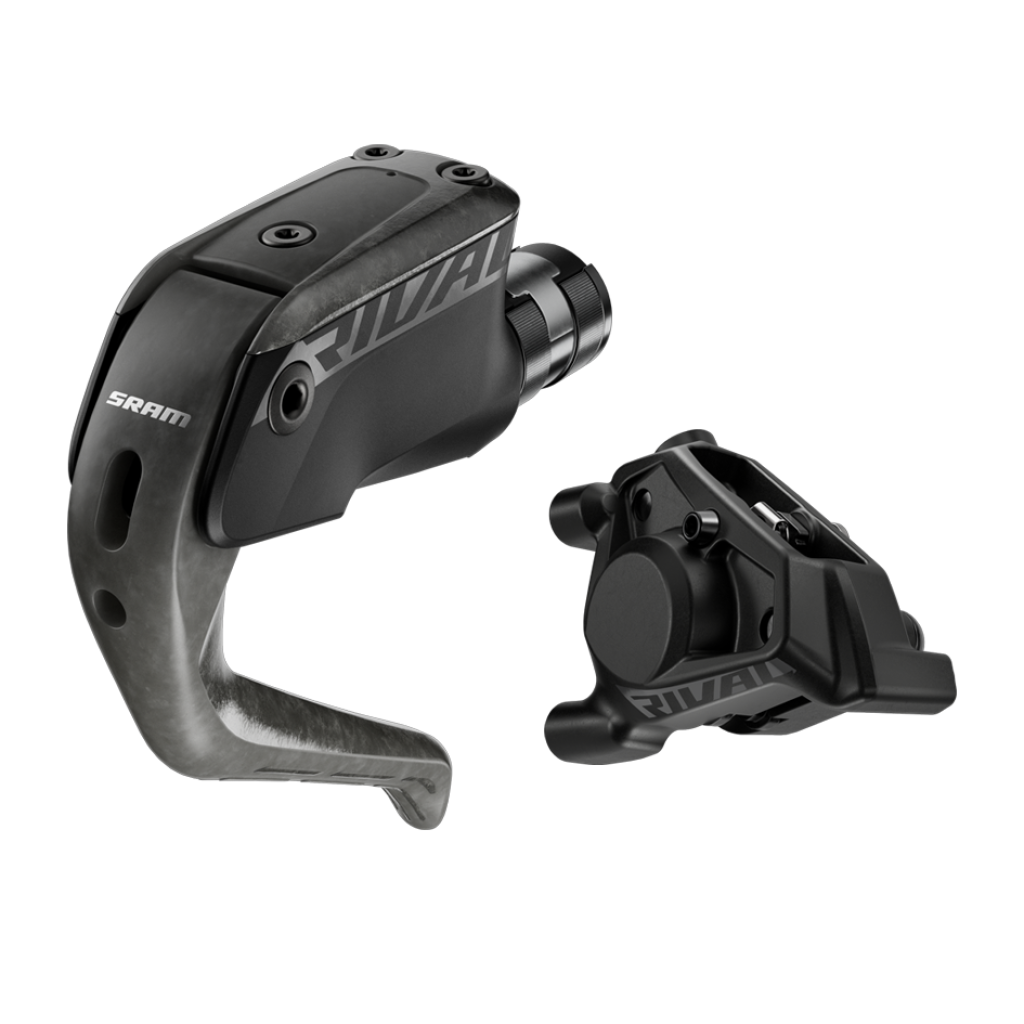 Disc Brake Rival Aero hydraulic Disc Flat Mount / anodized black / 1100mm