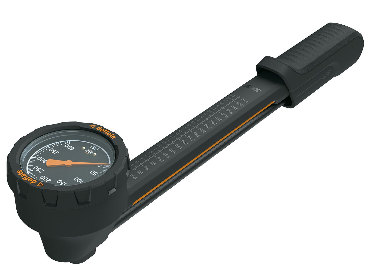 Federgabelpumpe USP Alu AV schwarz / schwarz-orange
