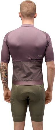 ODYSSEY MERINO Herren-Gravel-Kurzarmtrikot / raisin purple / XL
