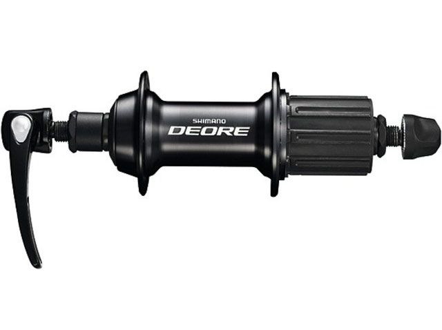 HINTERRAD 28" DEORE / RYDE Alltagsrad für Felgenbremsen / schwarz
