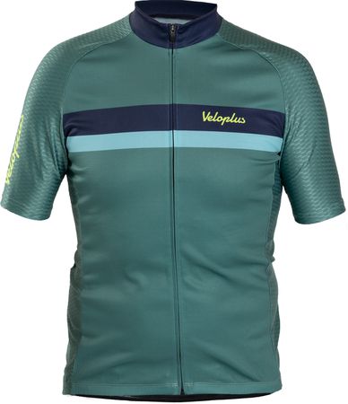 1987 TEAM Herren-Kurzarmtrikot / pinegrün / L