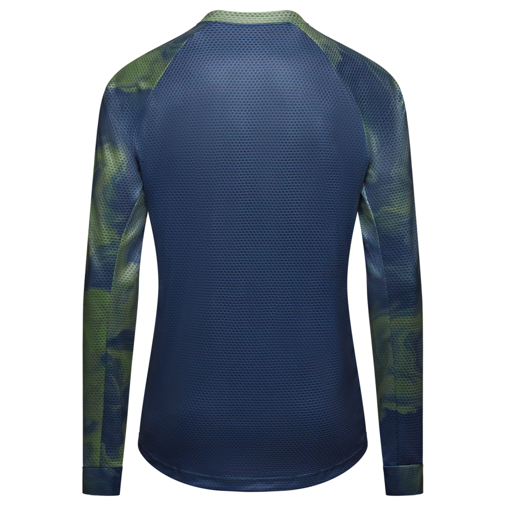 M Roust LS Jersey / hedge green cosmic / S