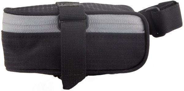 MIKRO Satteltasche / black reflective / 0.2l