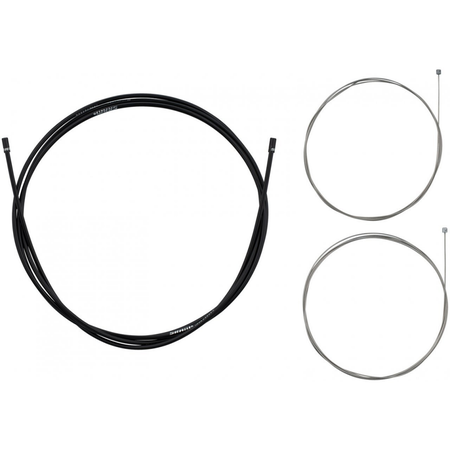 Shift Cable and Housing Kit stainless steel 4mm / white