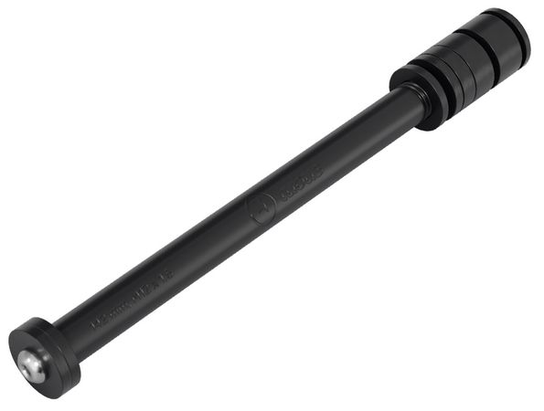 STECKACHSENADAPTER für Gepäckträgermontage / schwarz / M12 x 1.5 169mm