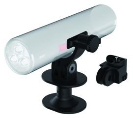 Helm Adapter für PWR Scheinwerfer / schwarz