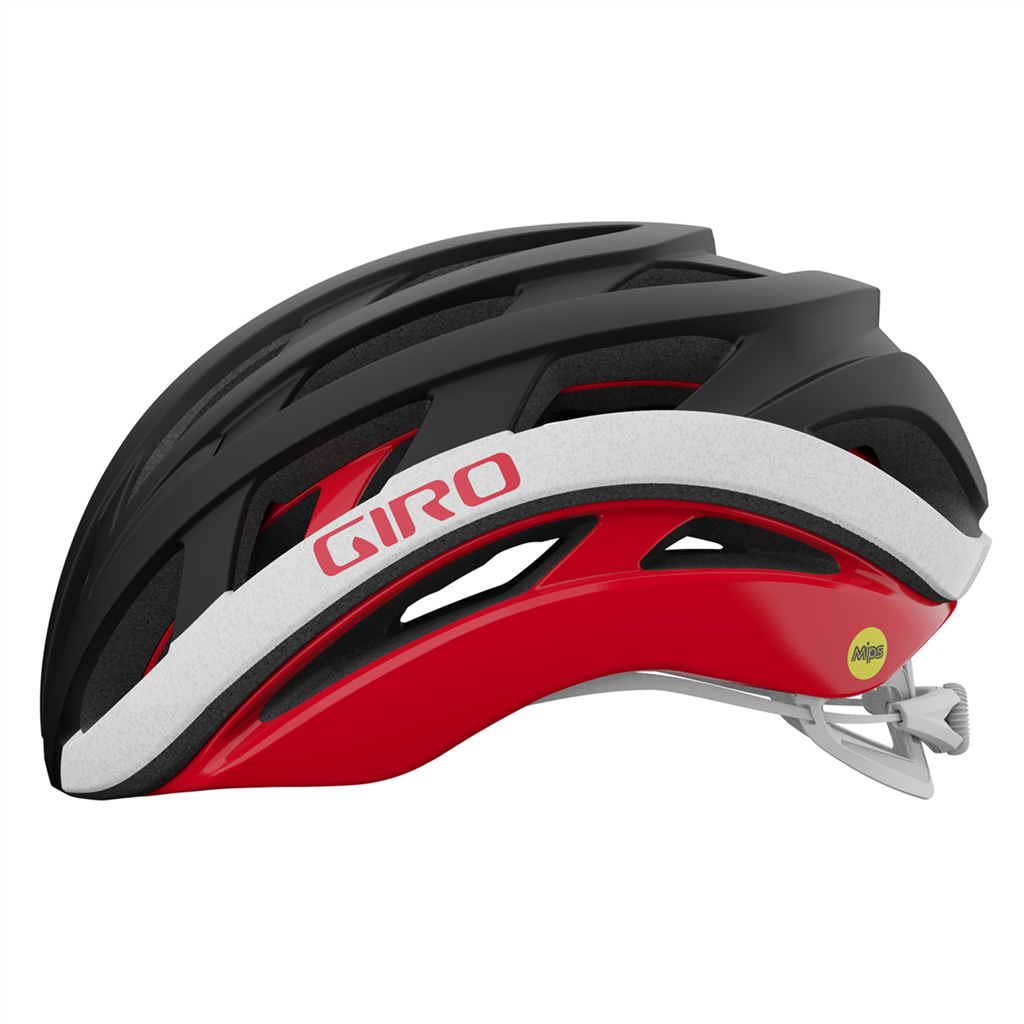 HELIOS SPHERICAL MIPS Velohelm / matte black/red / L 59-61