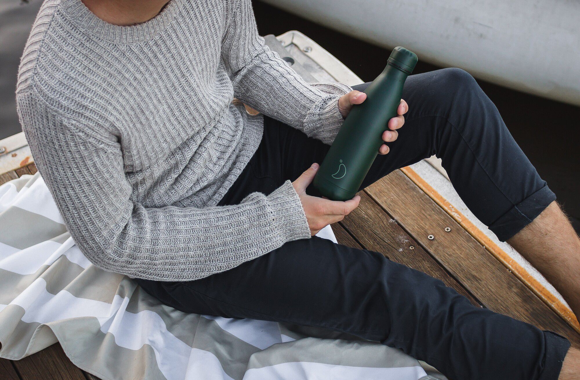 Chilly's Original Bottle 500ml / Matte Green