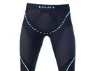 EVOLUTYON Damen-Thermohose / charcoal/anthracite/aqua / XS