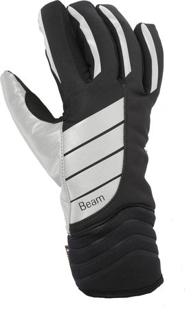 BEAM 2.0 reflektierende Unisex-Handschuhe / schwarz_silber / M