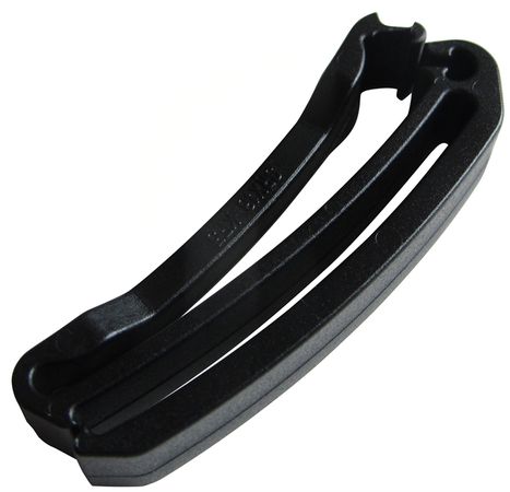 GURTBANDKLAMMER zum Öffnen / schwarz / 30mm